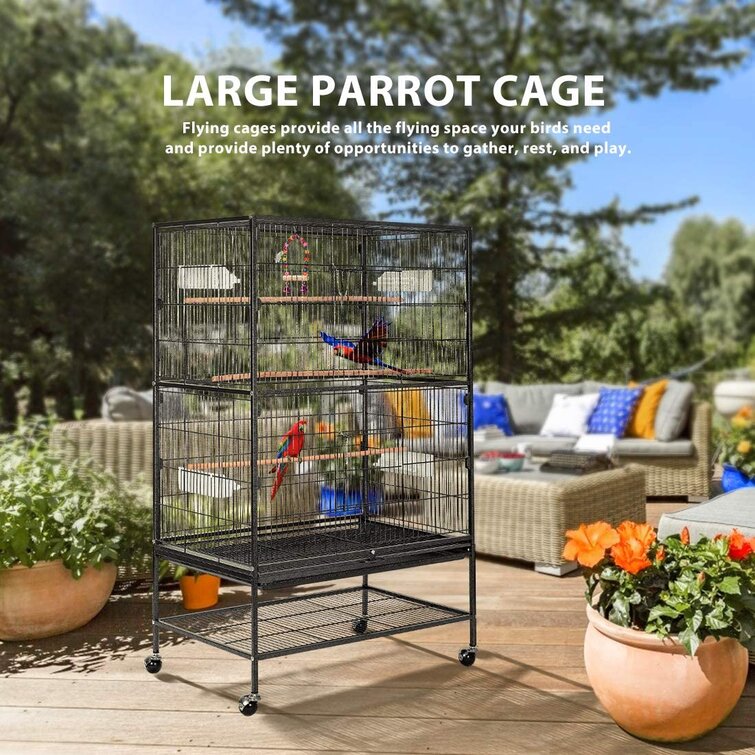 Large parrot outlet travel cage